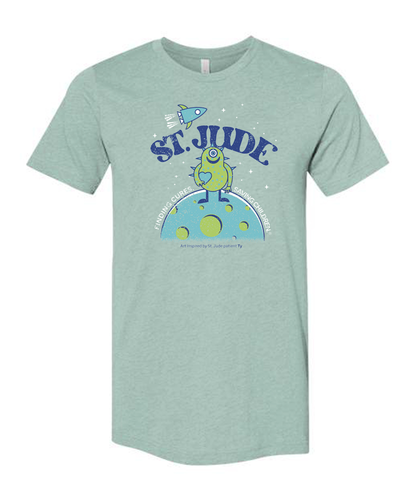 Primary image St. Jude Alien Landing Tee - Patient Art Inspired
